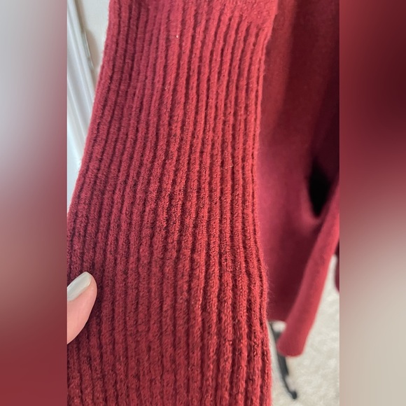 Sold - Sold - NWT- Treasure & Bond Deep Red/Orange Open Front - Picture 6 of 15